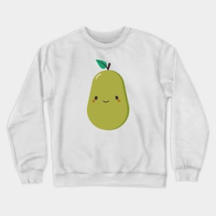 Green Pear Is Cute and Kawaii Crewneck Sweatshirt